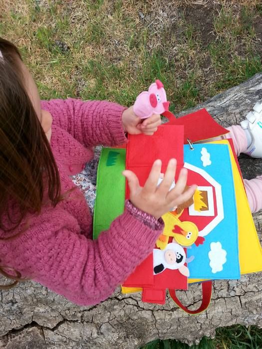 Libros Sensoriales para Niños de 0 a 2 Años - Libros Sensoriales Pispoleto